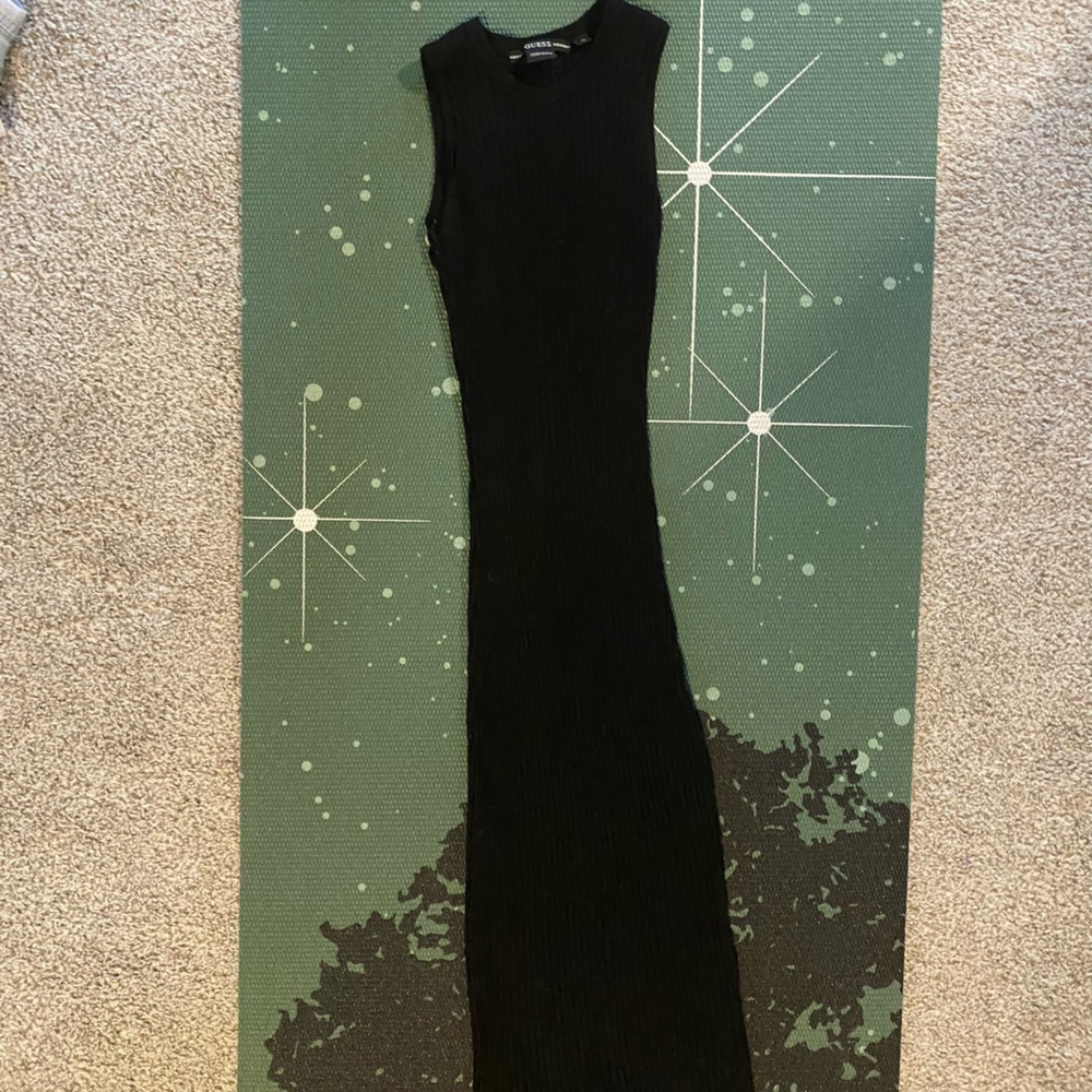 GUESS black bodycon dress